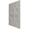 Ekena Millwork 19 5/8in. W x 19 5/8in. H Crystal EnduraWall Decorative 3D Wall Panel Covers 2.67 Sq. Ft. WP20X20CRGHC - alternate 5